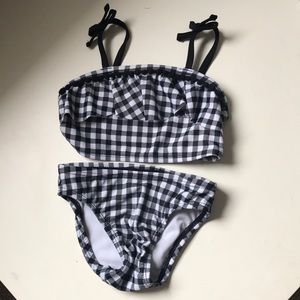 $10 ✨ Old Navy gingham bow tie swim bikini